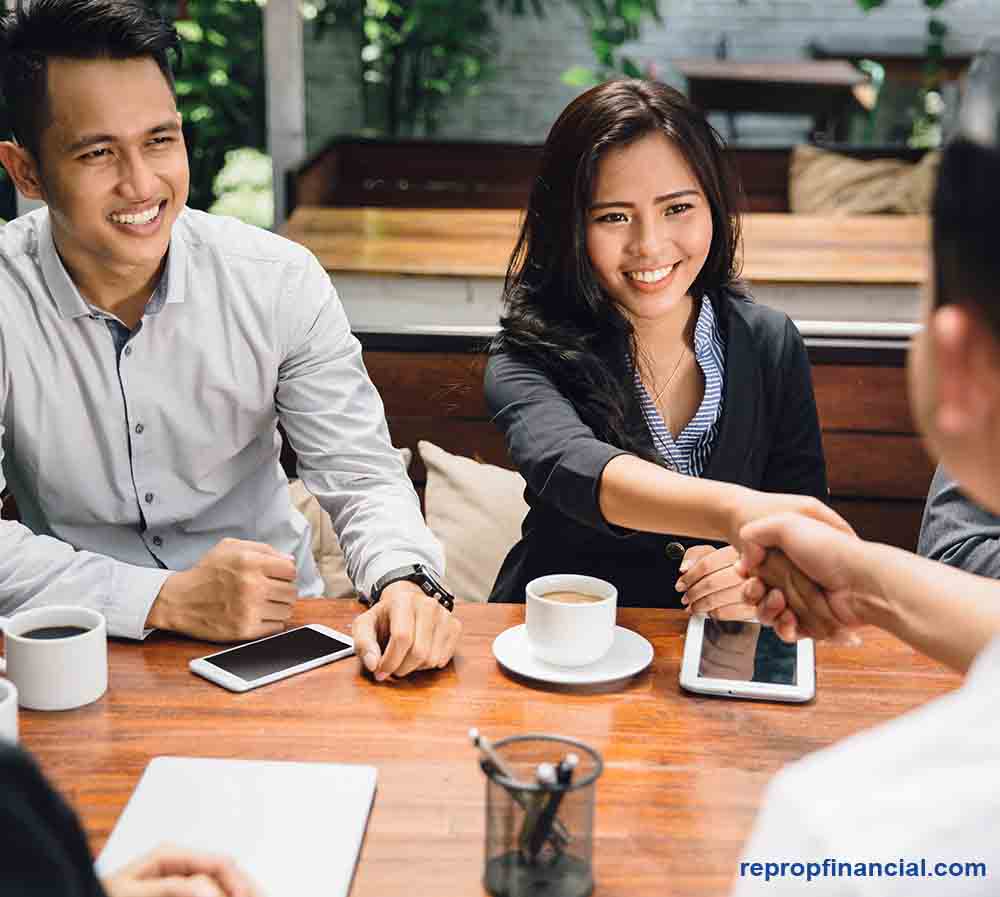 Couple at Alternative Lending Company