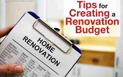 Tips for Creating a Renovation Budget