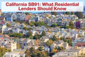 What Residential Lenders Should Know