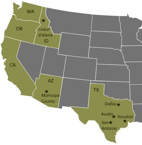 2023.08.17 Map Closeup Lending Map with TX