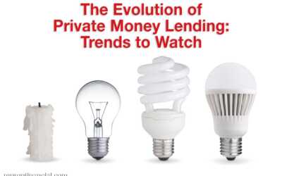The Evolution of Private Money Lending